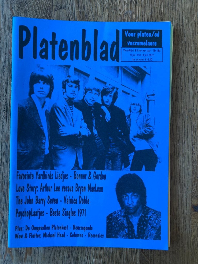 Platenblad jaargang 2012 8 stuks muziek vinyl lp single maxi, Ophalen of Verzenden, Zo goed als nieuw, Muziek, Film of Tv