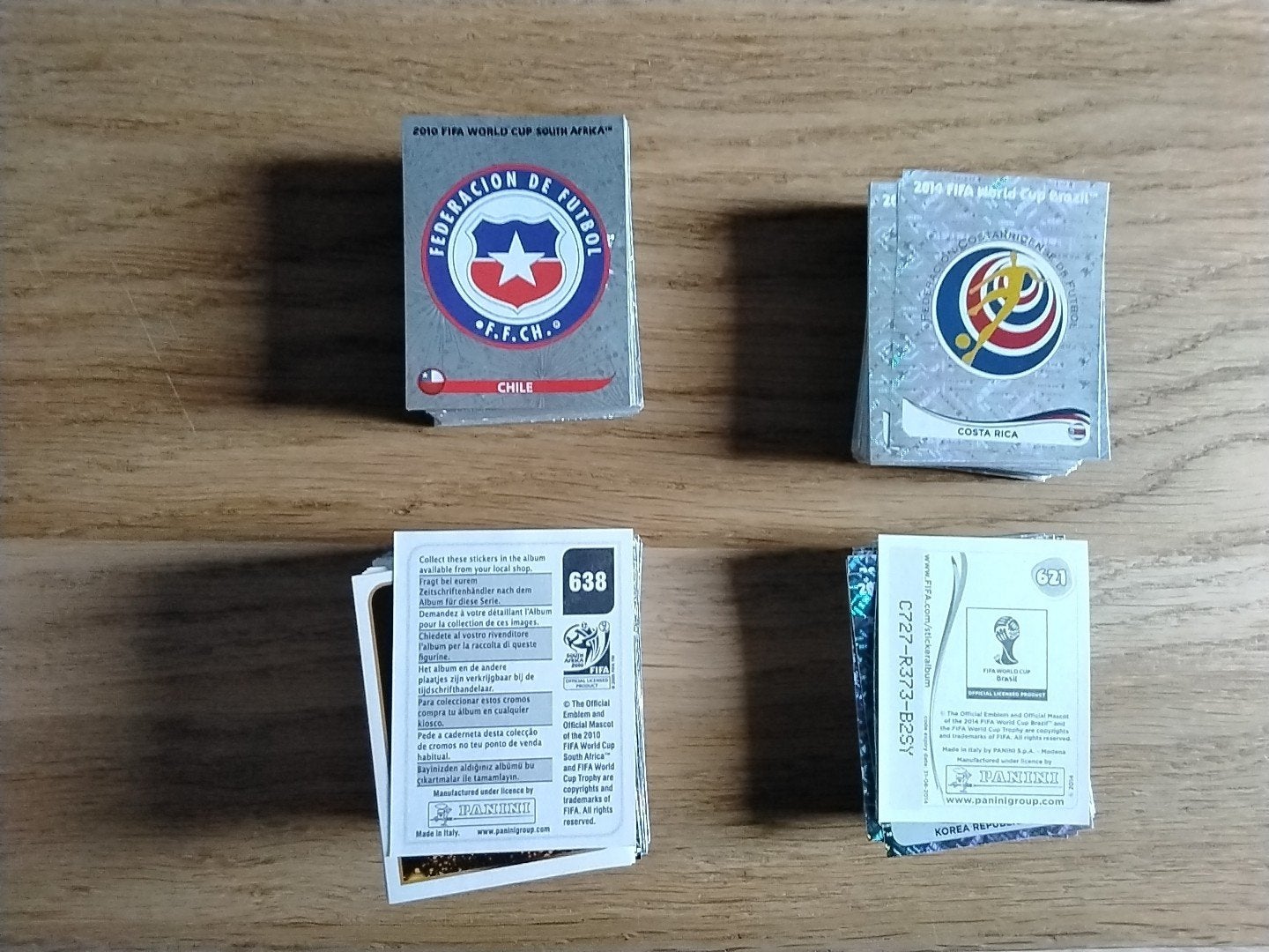 Panini  Emblemen en Stickers WK 2010, WK2014, Ophalen of Verzenden, Zo goed als nieuw, Buitenlandse clubs, Poster, Plaatje of Sticker