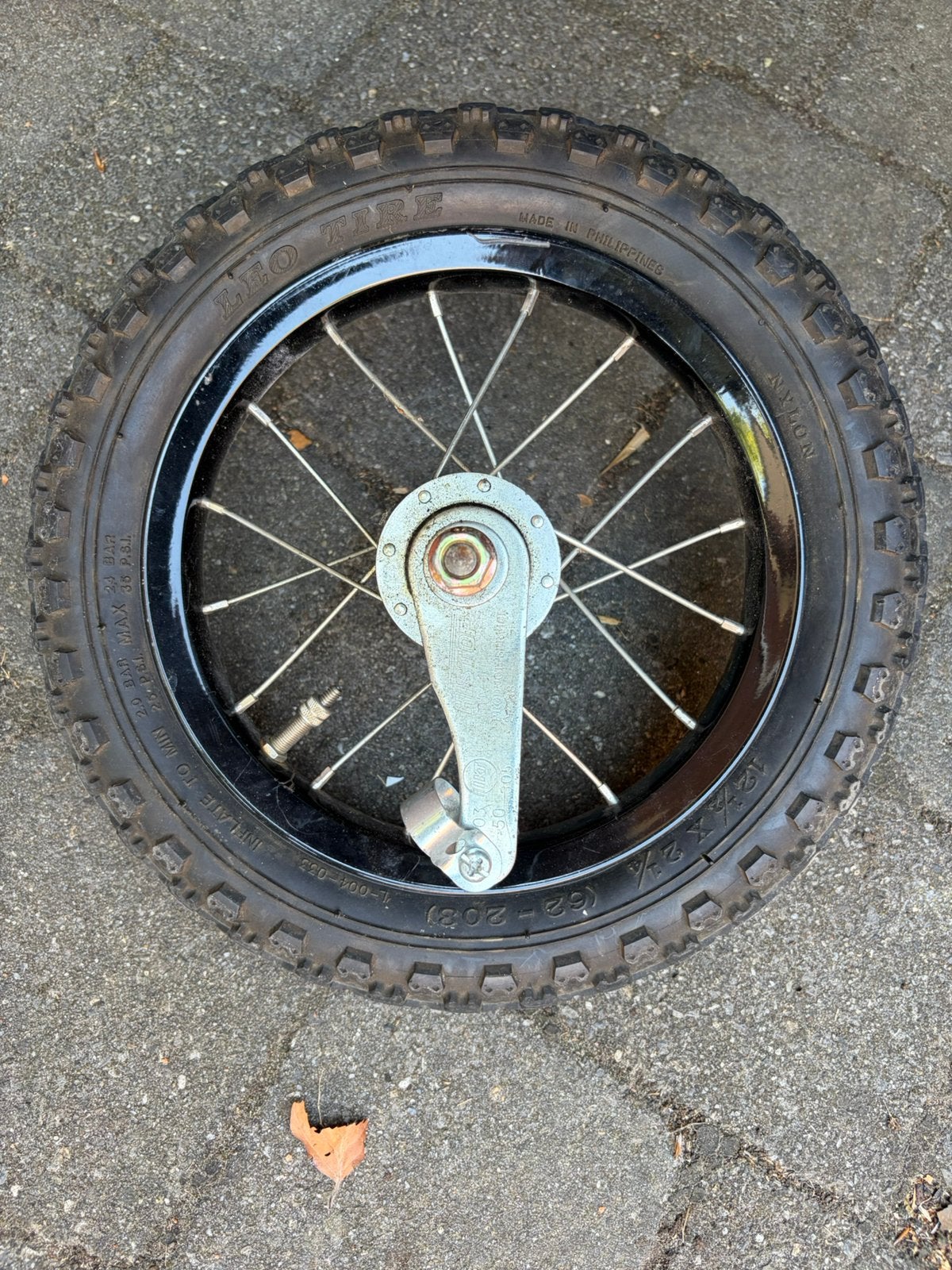 Volledig achterwiel 12,5” inch, Fietsen en Brommers, Ophalen, Zo goed als nieuw, Kinderfiets, Wiel