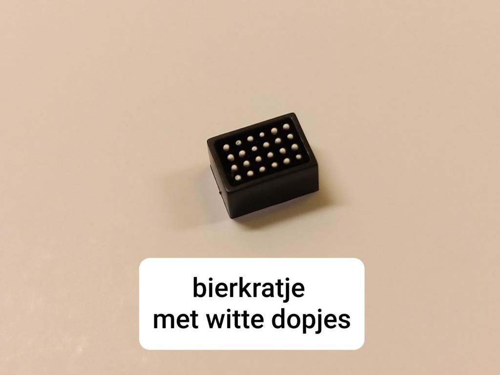 Bierkratje (witte dopjes), Ophalen of Verzenden, Nieuw, Bus of Vrachtwagen, Tekno