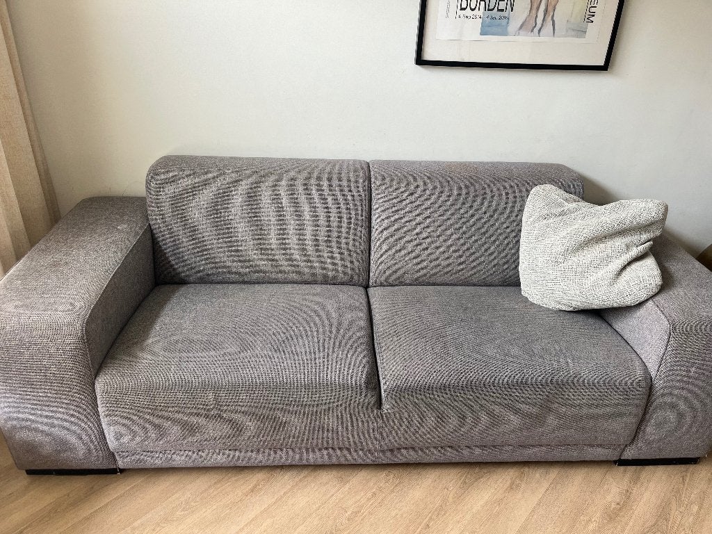 Bank gratis af te halen, Huis en Inrichting, Ophalen, Gebruikt, Tweepersoons, 75 tot 100 cm