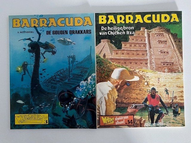 Barracuda, SC, avontuur, Albert Weinberg, WHAM, Meerdere stripboeken, Ophalen of Verzenden, Zo goed als nieuw