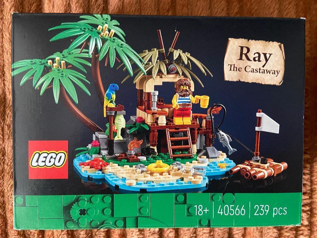 Lego - 40566 - Ray de Schipbreukeling - nieuw, Overige thema's, Lego, Nieuw, Ophalen of Verzenden