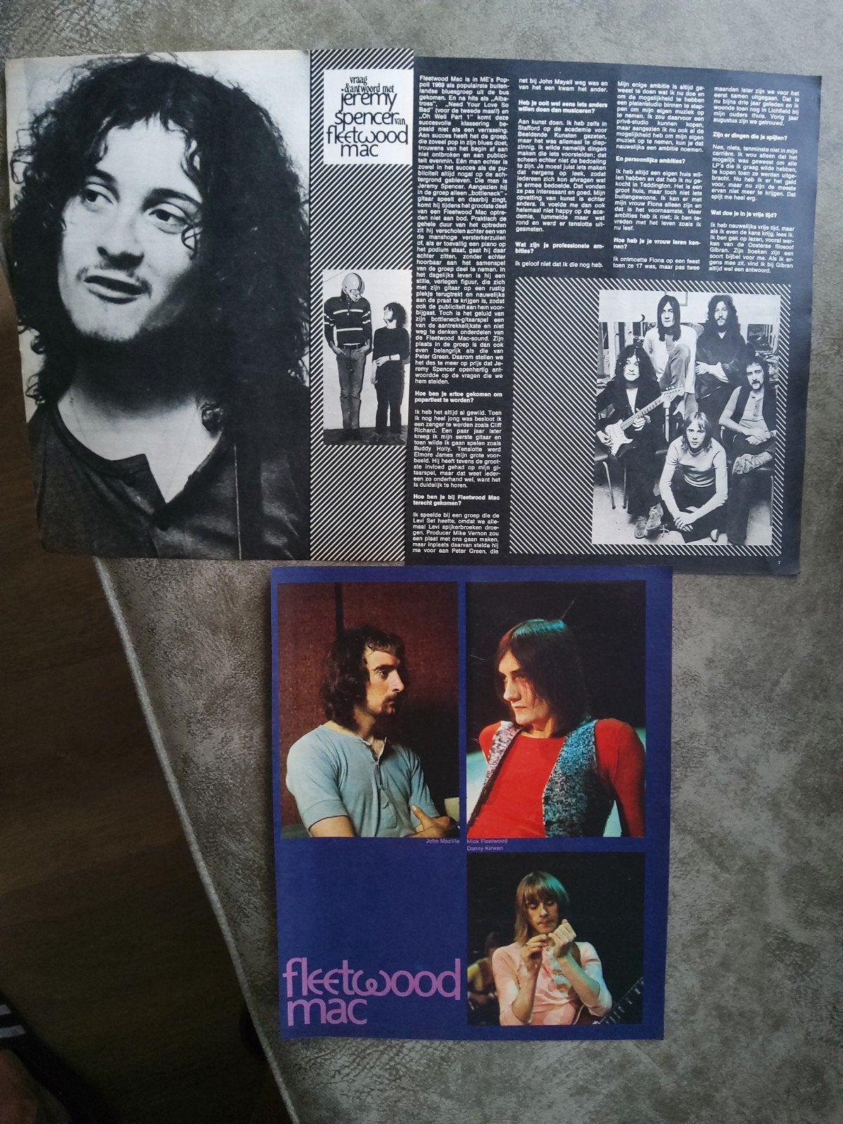 Fleetwood Mac: Jeremy Spencer   muziek expres, Verzamelen, Ophalen of Verzenden, Boek, Tijdschrift of Artikel