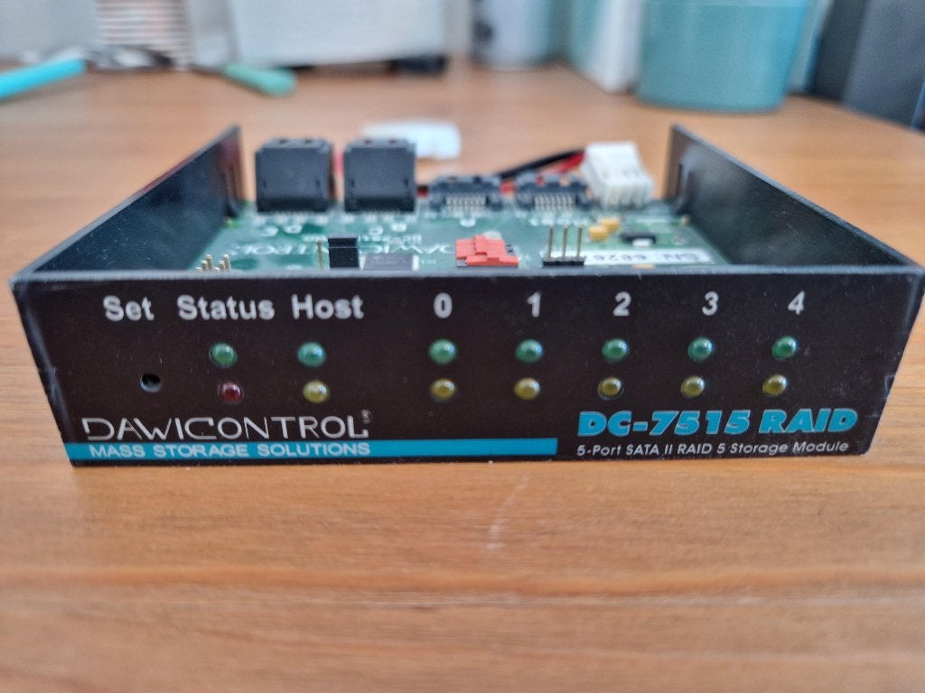 Dawicontrol DC-7515 RAID Controller - 5 extra SATA poorten, Ophalen of Verzenden, Gebruikt