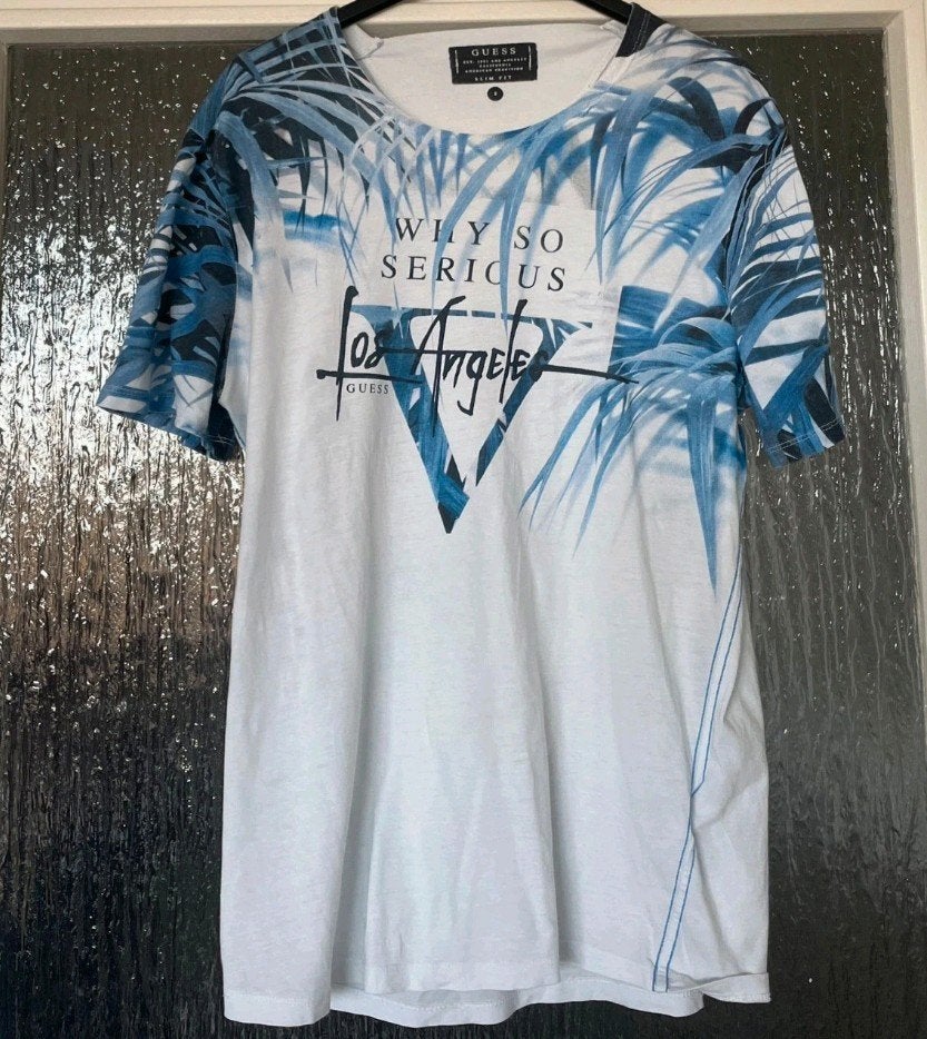 Guess t shirt, Wit, Ophalen of Verzenden, Zo goed als nieuw, Guess