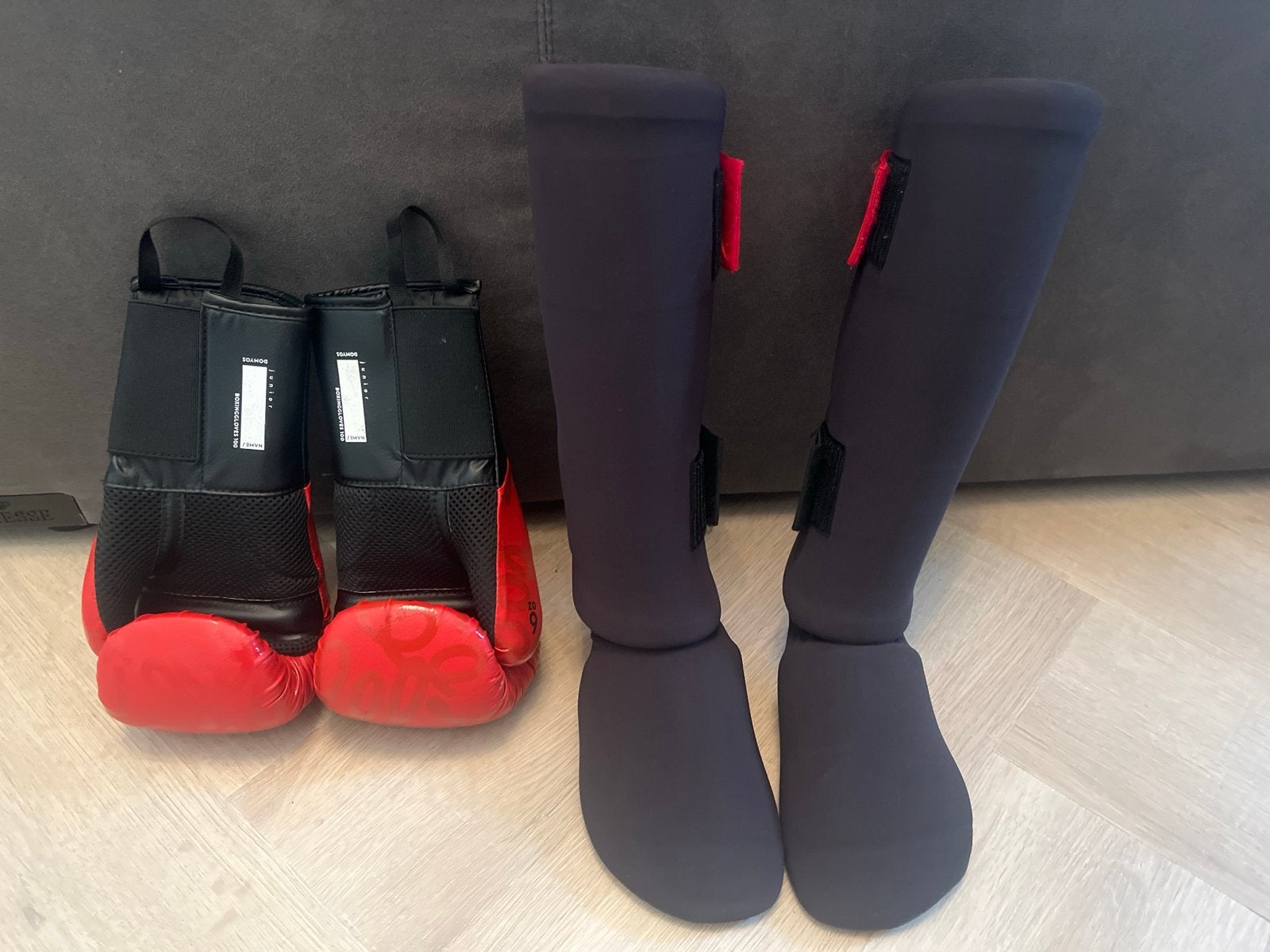 Kickboks set voor kinderen (6-9 jaar) - Maat S/6, Overige, Vechtsportbescherming, Ophalen of Verzenden, Zo goed als nieuw