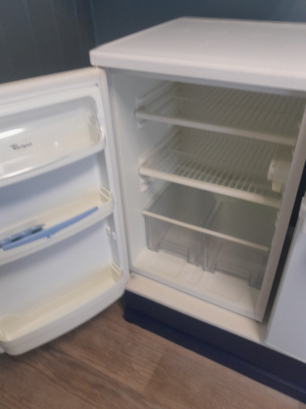 Whirlpool koelkast, Ophalen of Verzenden, Gebruikt, Minder dan 60 cm, 85 tot 120 cm