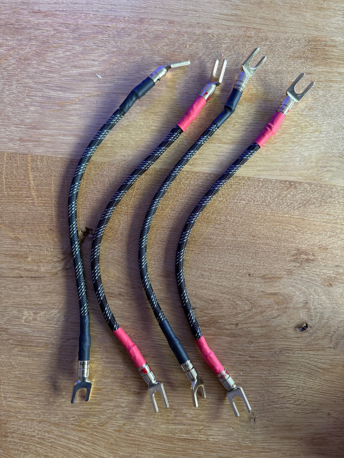 Jumper luidsprekerkabel, Audio, Tv en Foto, Ophalen of Verzenden, Gebruikt, Minder dan 2 meter, Luidsprekerkabel