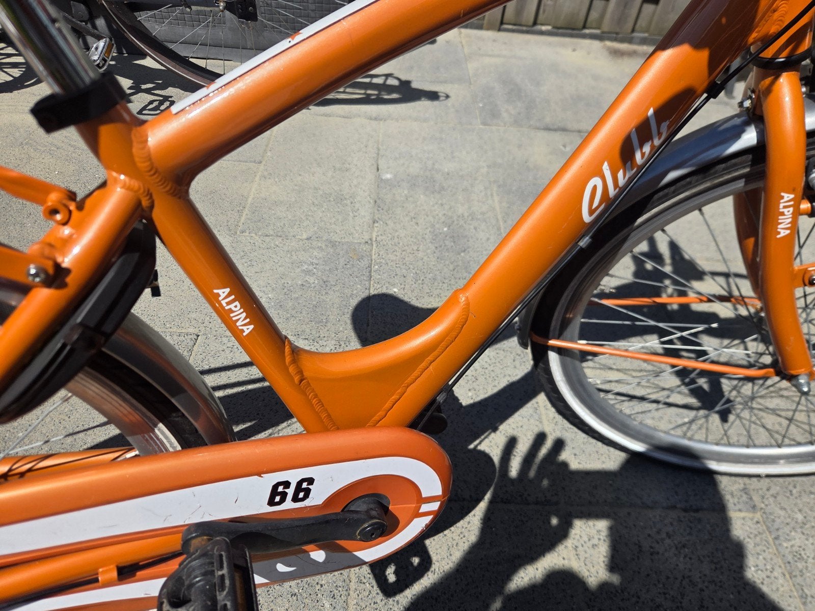 Alpina Clubfiets Oranje met Nexus Versnellingen, Fietsen en Brommers, Fietsen | Dames | Damesfietsen, Gebruikt, Versnellingen