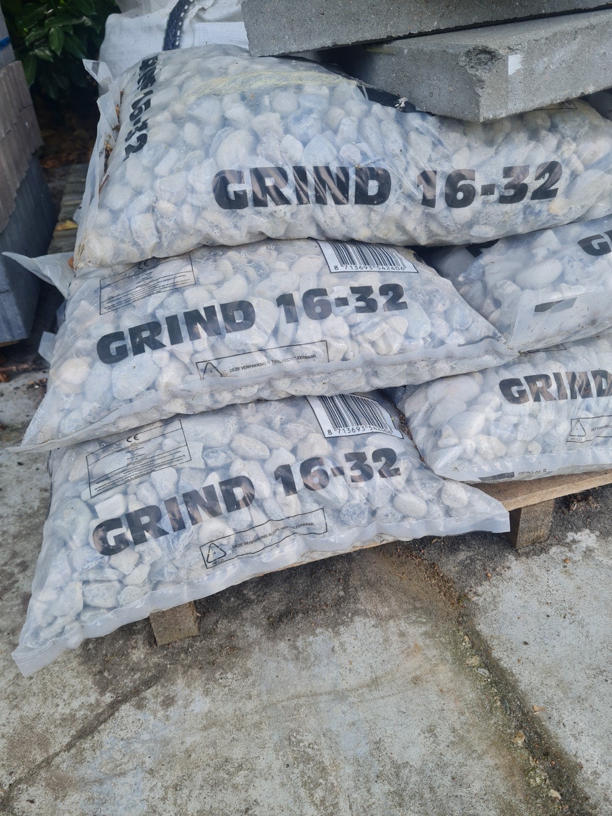 grind 16-32, Ophalen