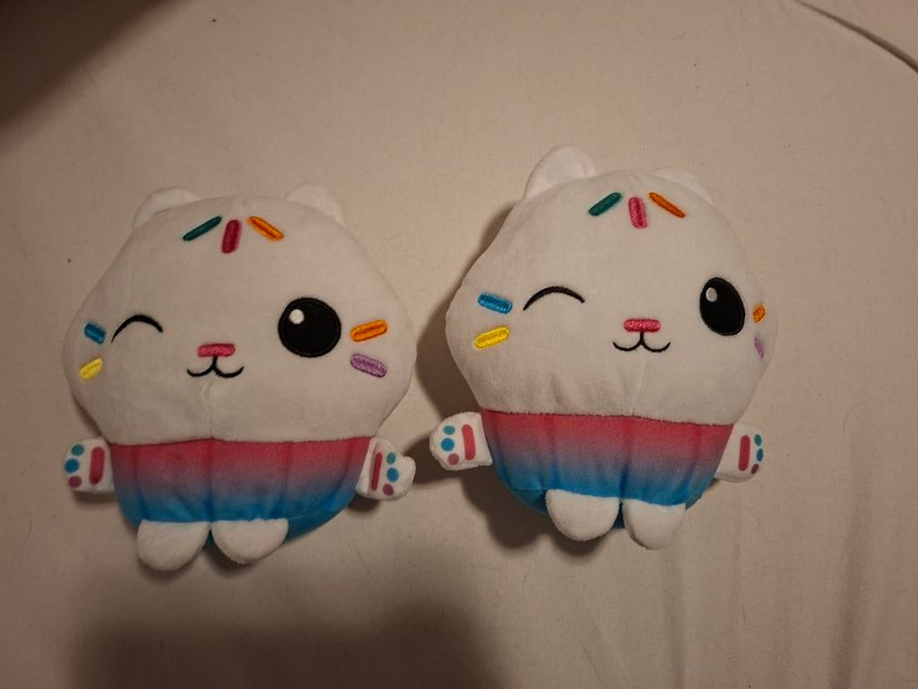 Gabby's Poppenhuis Knuffel Cakey Cat, Ophalen of Verzenden, Zo goed als nieuw, Overige typen