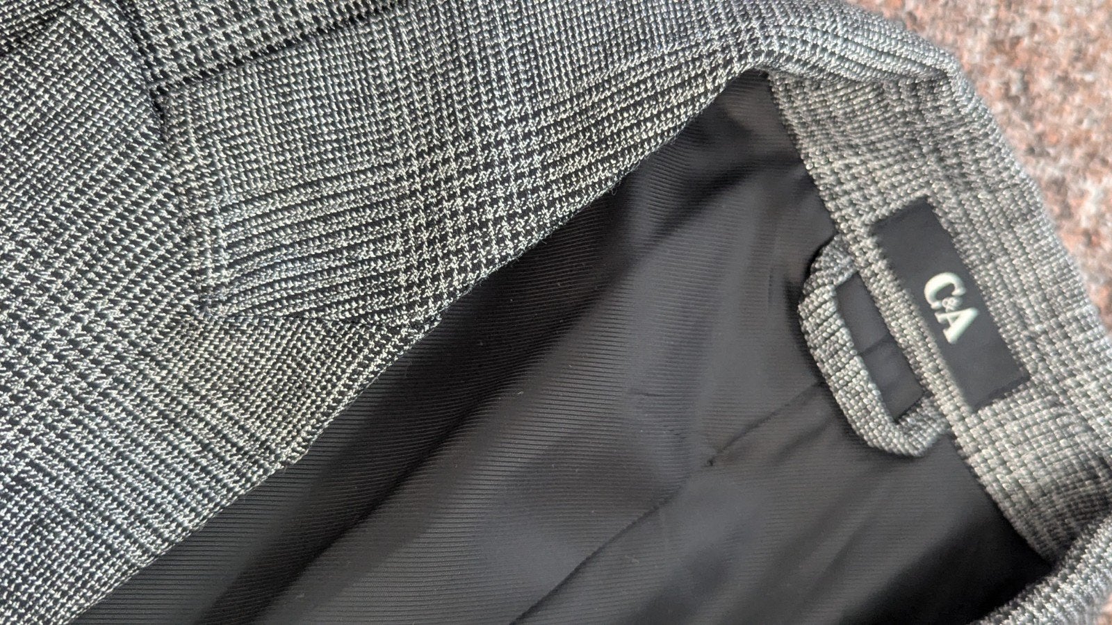 C&A Blazer Grijs/Zilver/Zwart - Zo goed als nieuw, Kleding | Dames, Polyester, 7315ba, Ophalen of Verzenden, Zo goed als nieuw