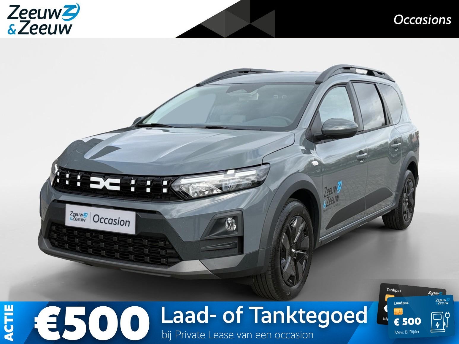Dacia Jogger 155PK Hybrid Expression 7p Automaat | DEMO | 7, Auto's, Euro 6, 7 stoelen, Origineel Nederlands, Bedrijf