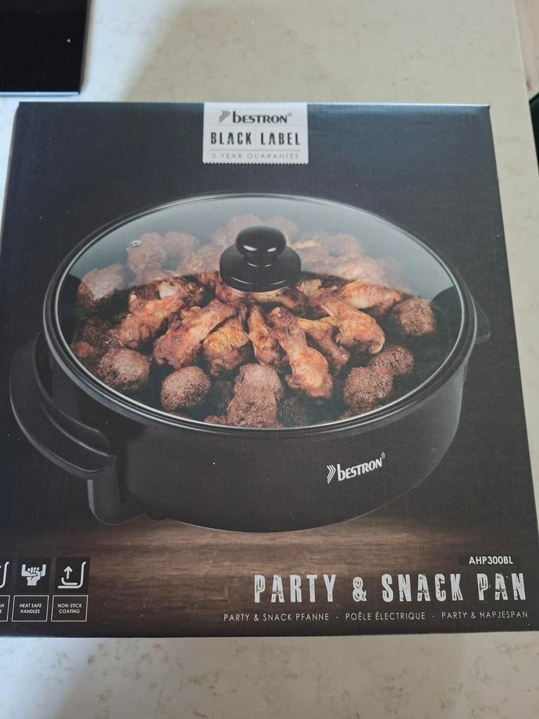 Bestron Party & Snack Pan - Nieuw in doos, Ophalen