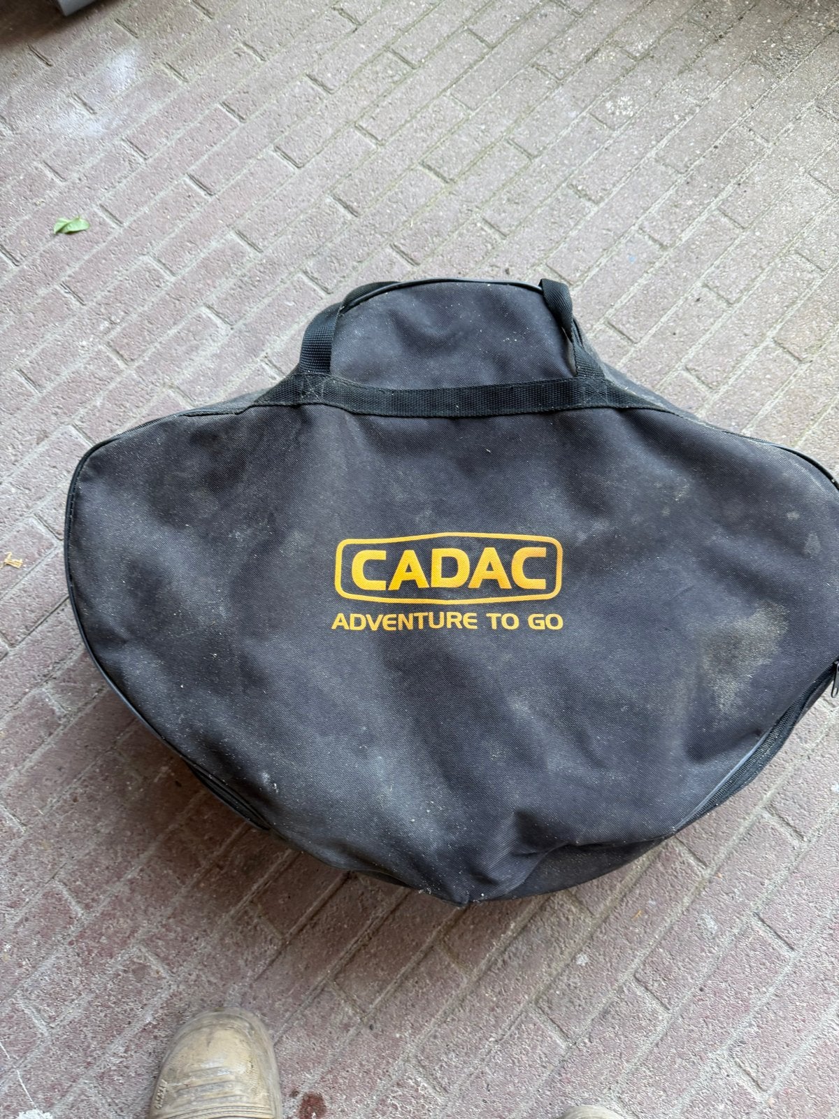Cadac Adventure to Go Skottelbraai met tas en slang, Ophalen, Gebruikt
