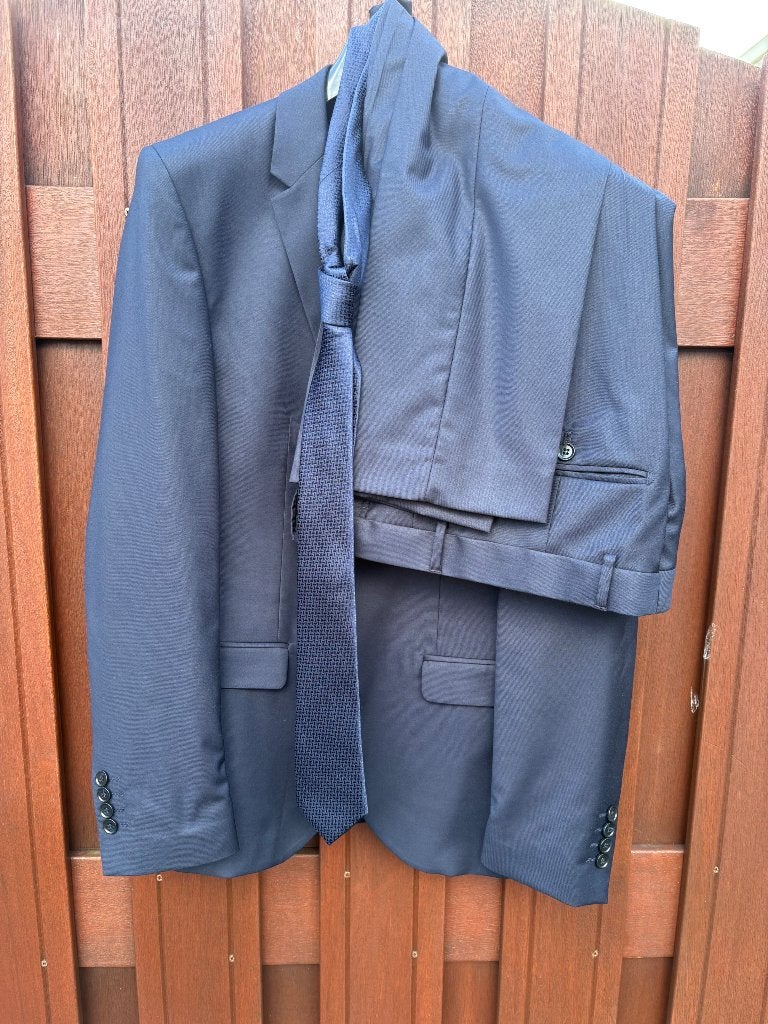 Te koop, Ophalen, Zo goed als nieuw, Maat 48/50 (M), Blauw