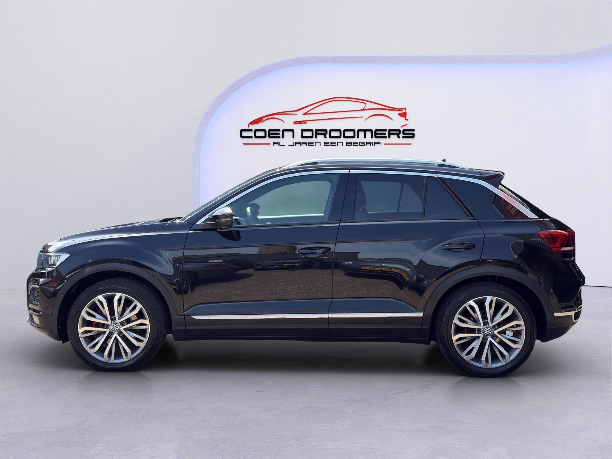 Volkswagen T-Roc 2.0 TSI 4Motion Sport /LPG-G3/Apple Carplay, Auto's, Automaat, Gebruikt, 1984 cc, Zwart