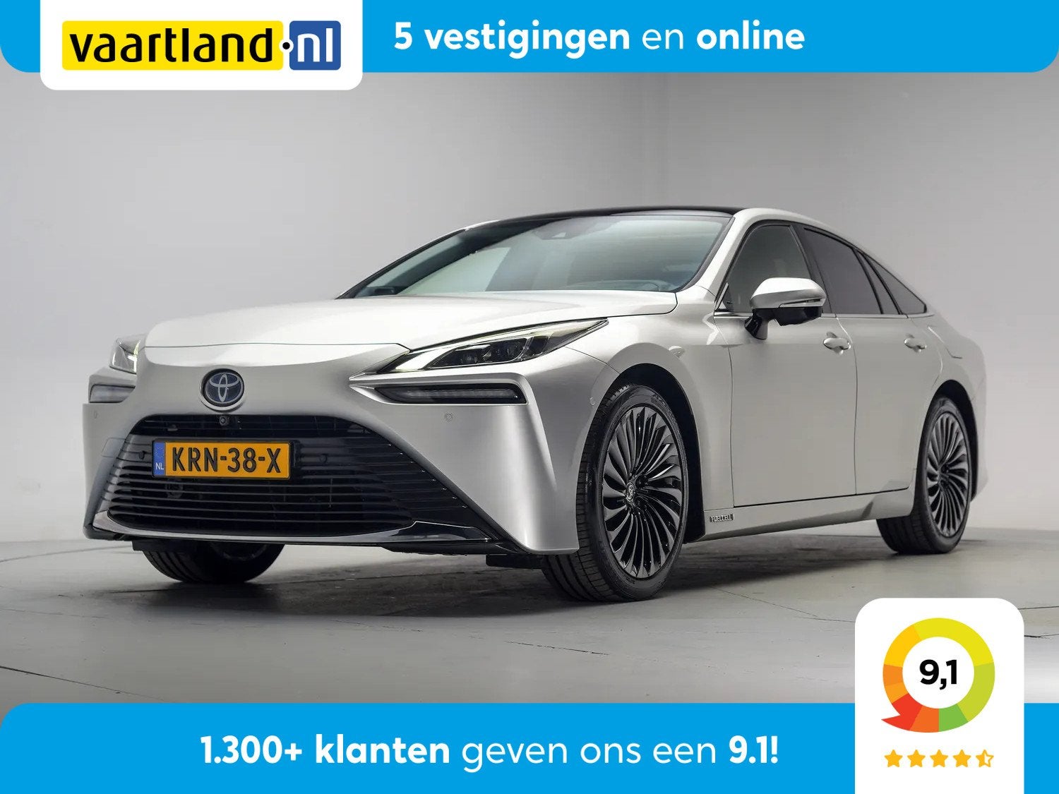 Toyota Mirai Launch Edition [ Panorama Leder Adapt.cruise St, Auto's, Automaat, 0 cilinders, Gebruikt, Mirai