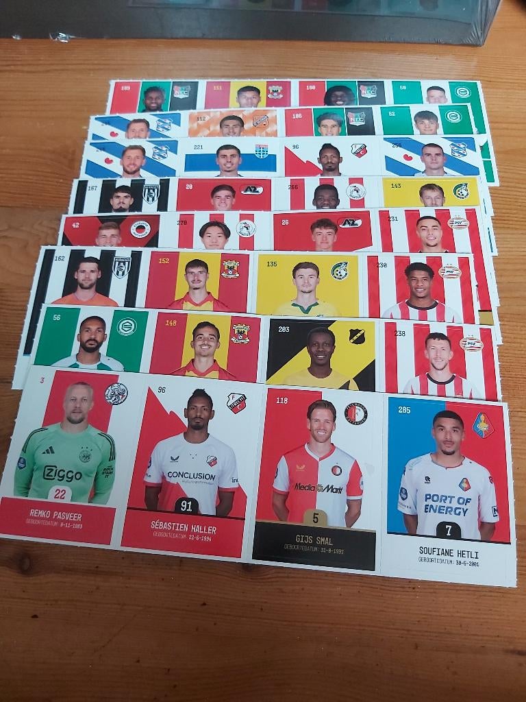 Plus voetbal plaatjes, Plus, Ophalen of Verzenden