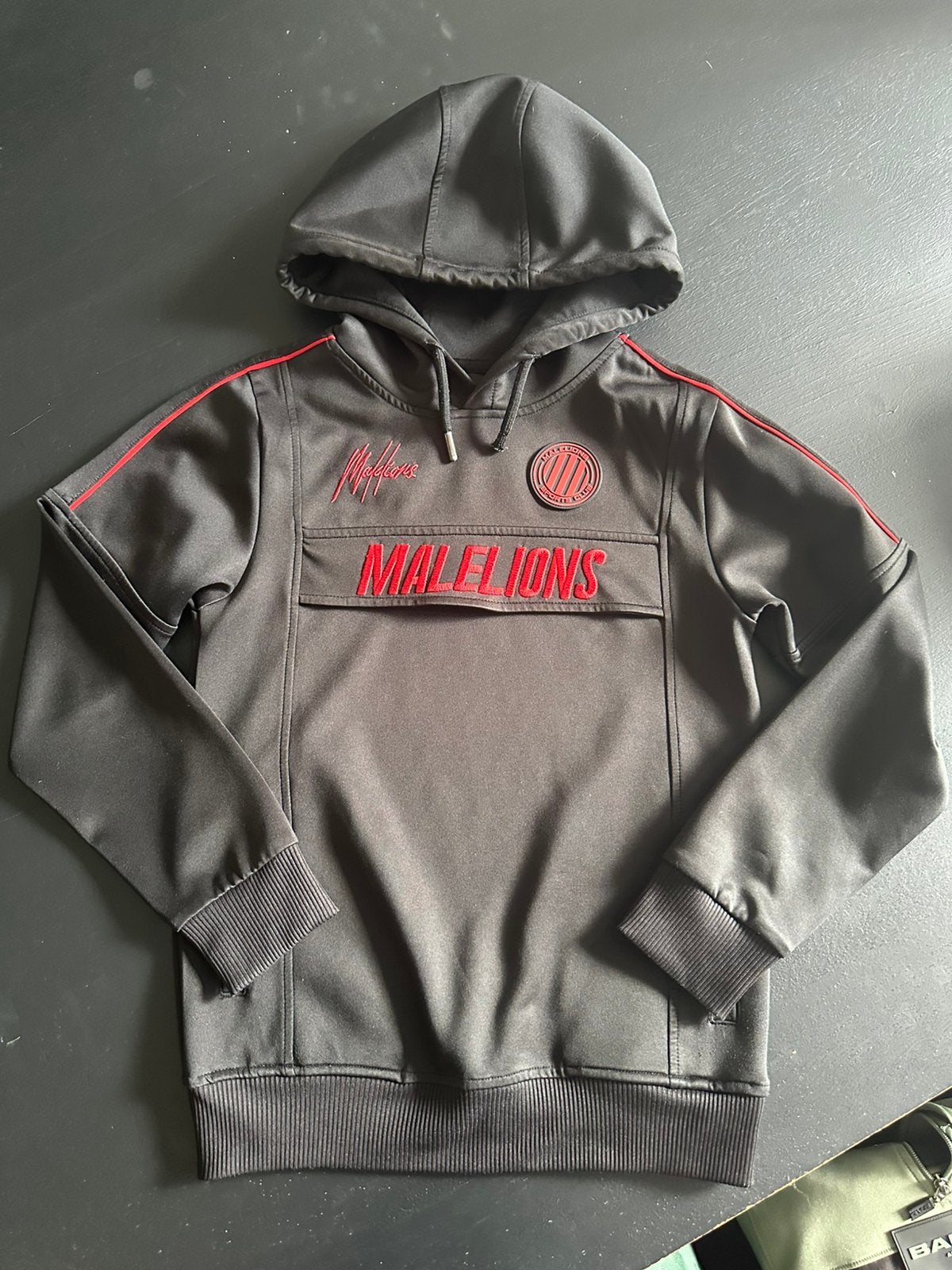 Malelions trui maat 140, Ophalen of Verzenden, Zo goed als nieuw, Jongen, Trui of Vest