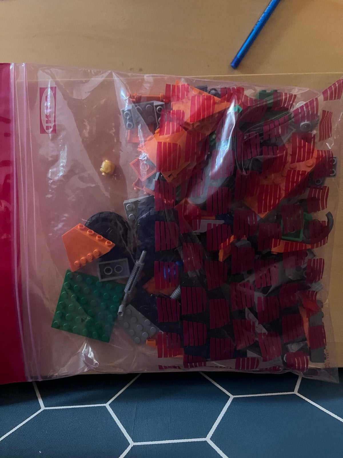 Lego 60083 Sneeuwschuiver - mist 1 onderdeel, zonder boekje, Kinderen en Baby's, Lego, Ophalen of Verzenden, Complete set, City