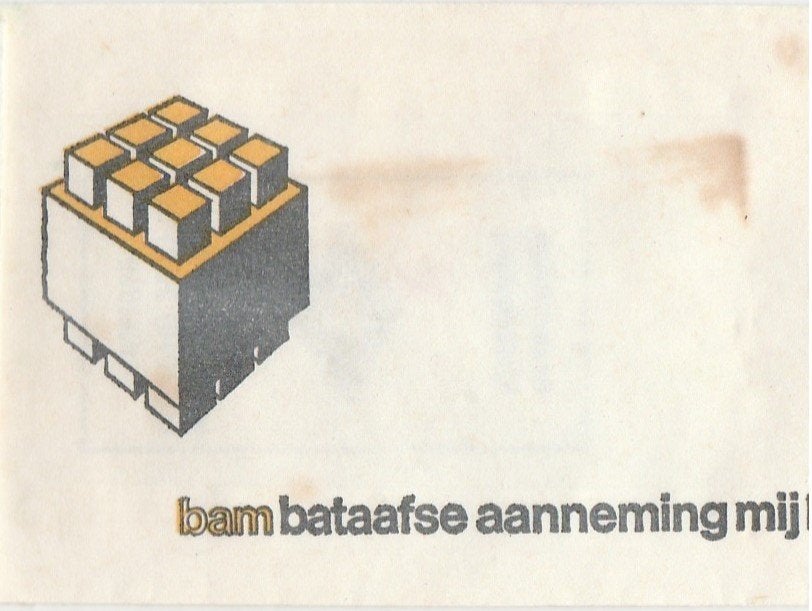 BAM Bataafse Aannemings Maatschappij, Ophalen of Verzenden