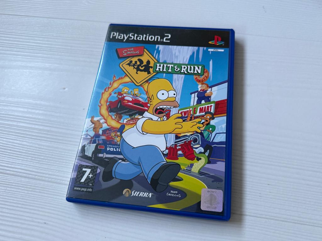 The Simpsons Hit & Run PS2 - Gewild Spel, Spelcomputers en Games, Games | Sony PlayStation 2, 1 speler, Zo goed als nieuw, Vanaf 7 jaar