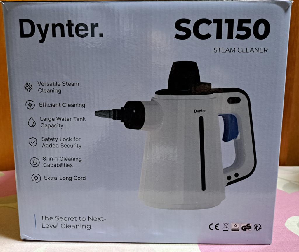 Dynter stoomreiniger SC1150 - 1x gebruikt, Ophalen of Verzenden, Zo goed als nieuw, Stoomreiniger