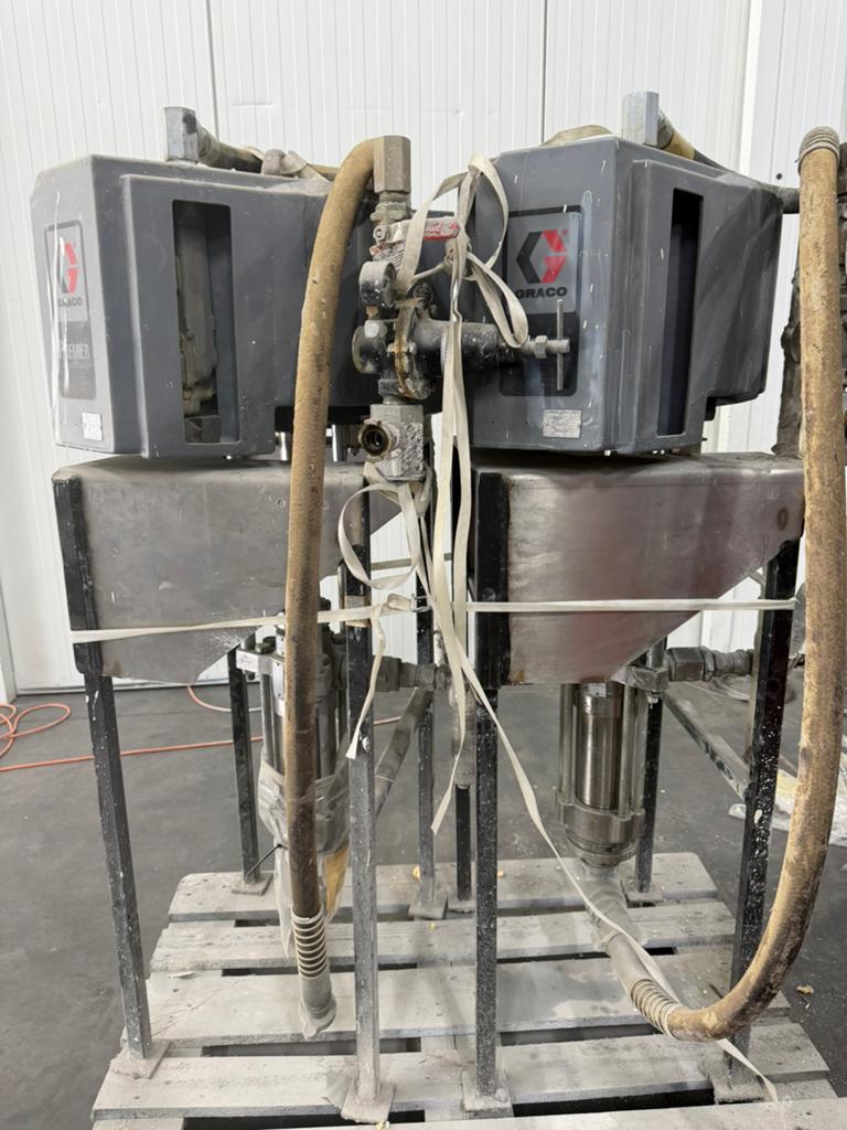 Graco premier 800 plunjer pomp, Ophalen of Verzenden, Zo goed als nieuw, Verfspuit of Verfpomp