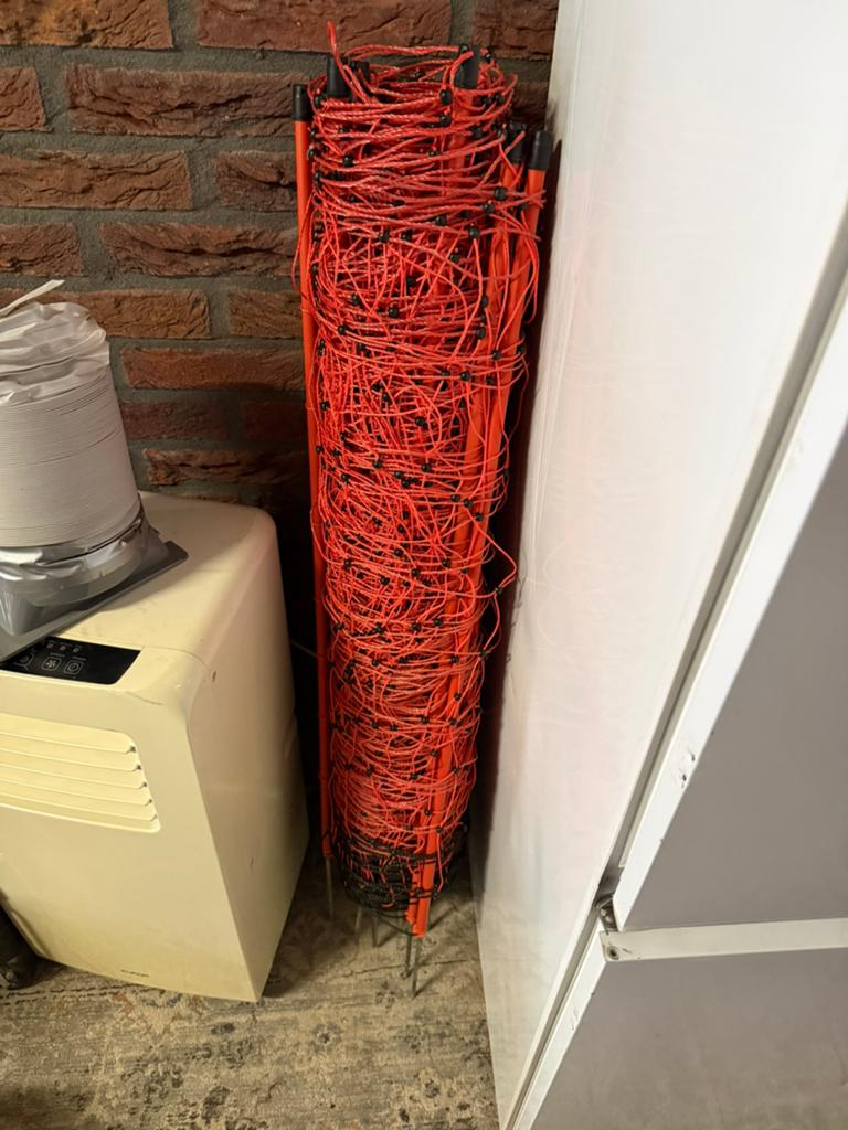 Schapennet, Ophalen, Zo goed als nieuw