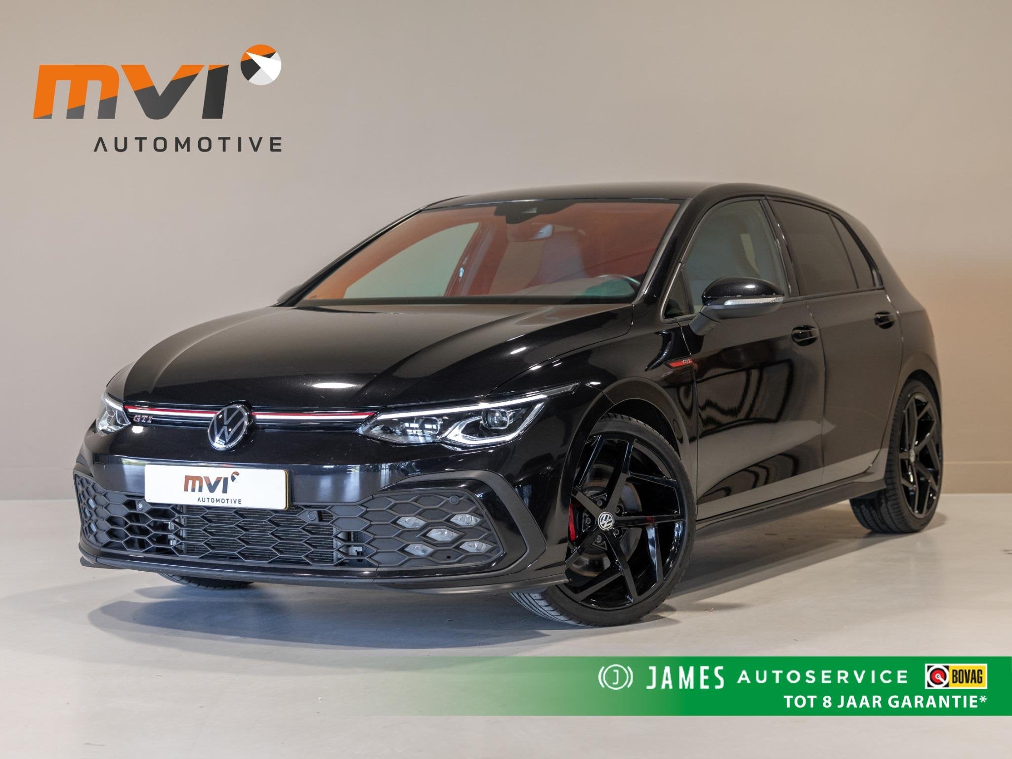Volkswagen Golf 2.0 TSI GTI / 245pk / Achteruitrij camera /, 730 kg, 4 cilinders, Zwart, Golf