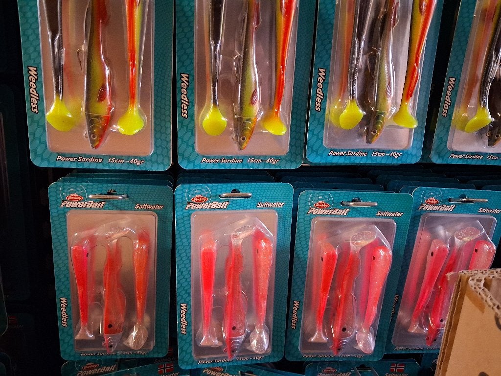 Partij Weedless Zeebaars Shads 15cm/40g (Powerbait), Tinstraat, Overige typen, Nieuw, Ophalen of Verzenden