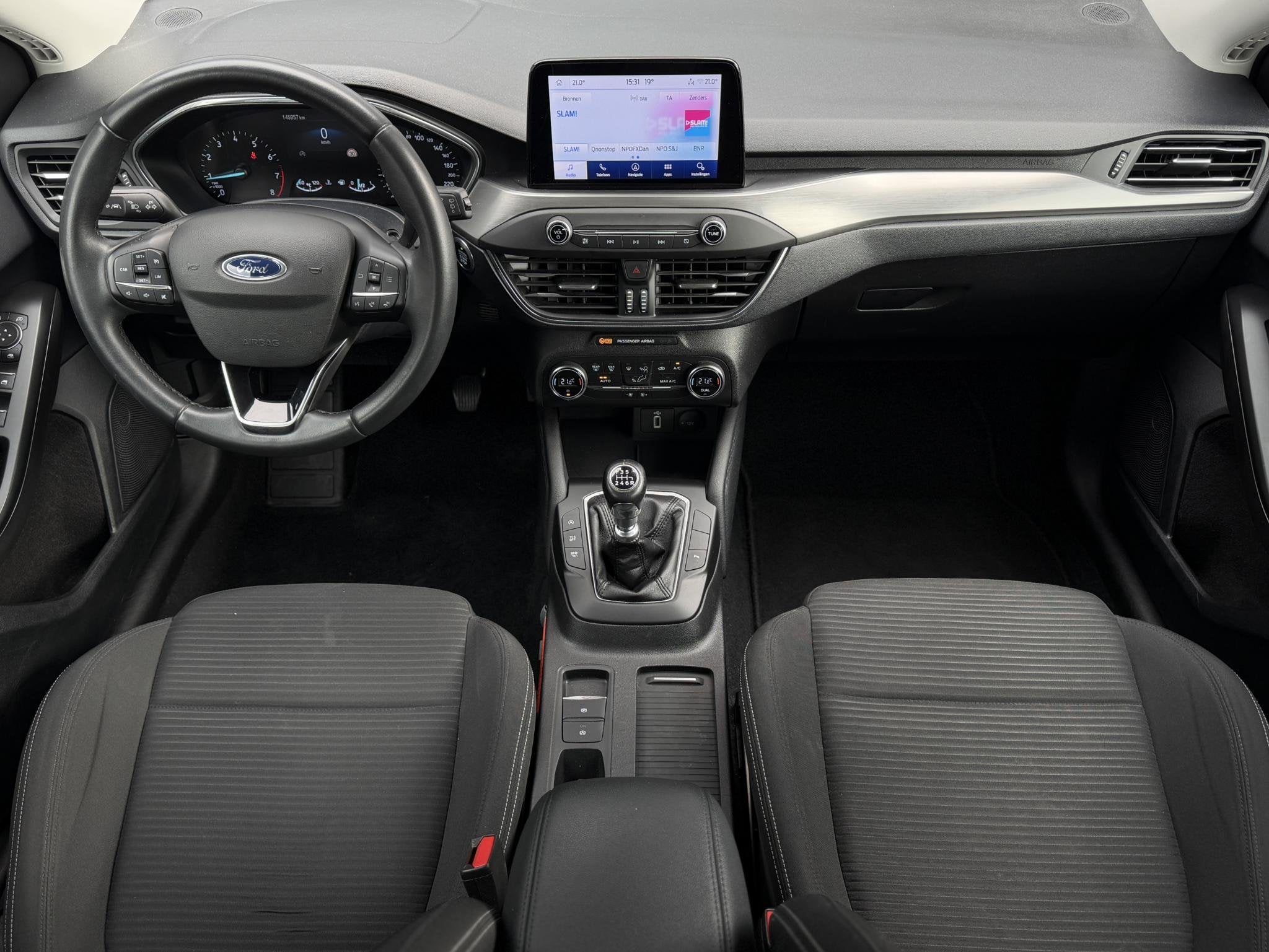 Ford Focus 1.0 EcoBoost Titanium Business 125pk | Clima | Ke, Gebruikt, Euro 6, Origineel Nederlands, 3 cilinders