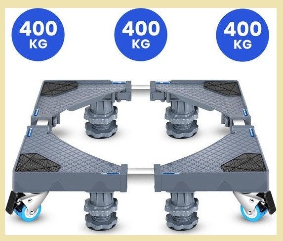 Wasmachine verhoger, 4 wielen/4 poten, 42-75cm, 400kg €52,95, Witgoed en Apparatuur, Onderdelen en Toebehoren, Ophalen of Verzenden