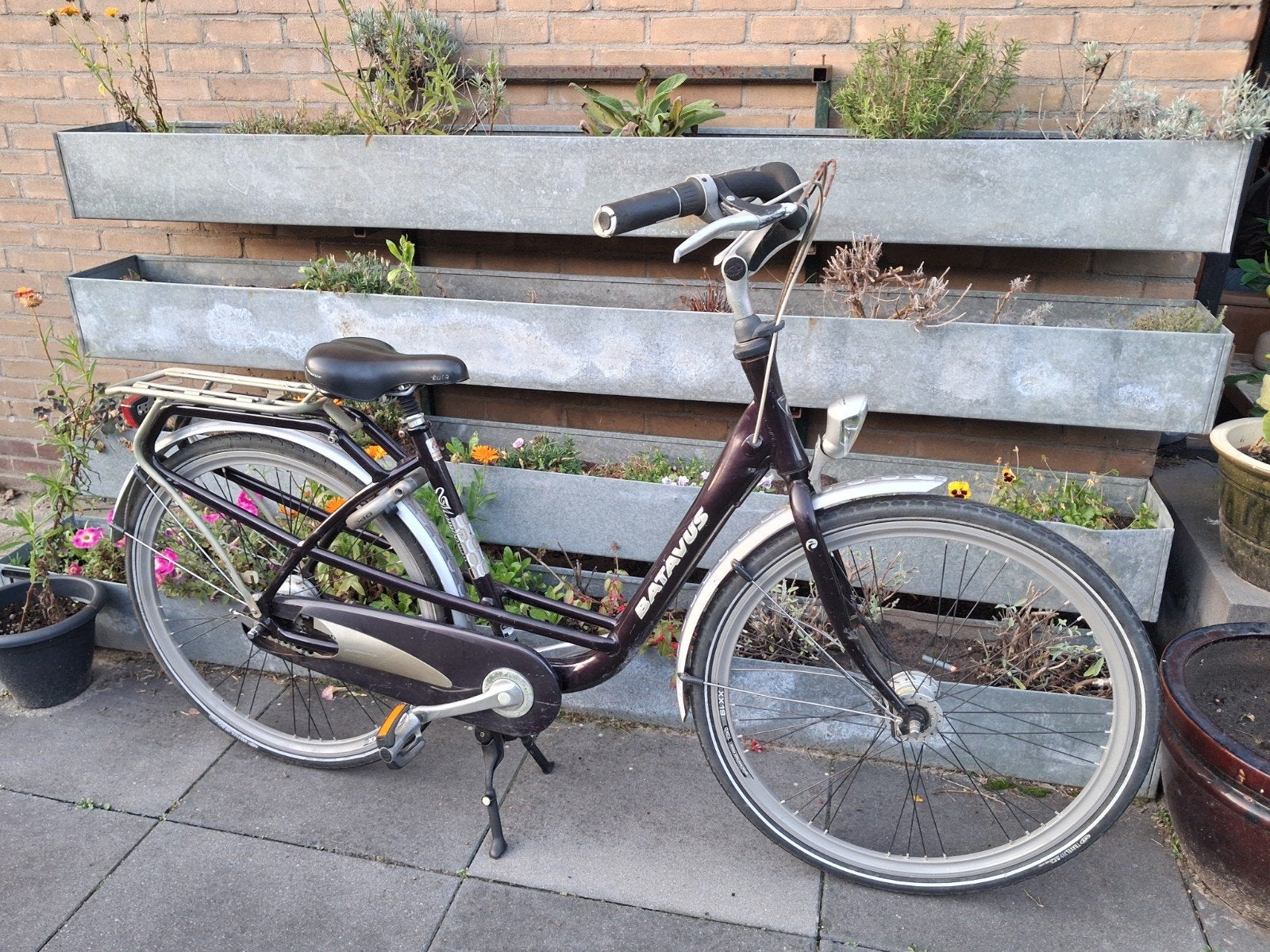 batavus mambo 28 inch framemaat 48 cm kleine damesfiets, Ophalen, Gebruikt, 47 tot 50 cm, Versnellingen