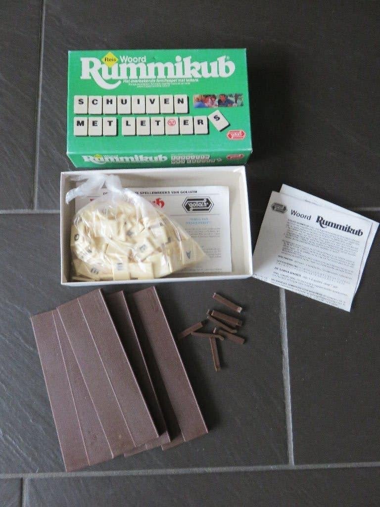 Woord rummikub het reisspel met letters, vanaf 8 jaar, Ophalen of Verzenden, Gebruikt