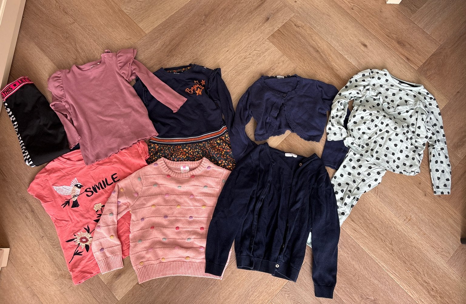 Meisjeskledingpakket Maat 104 - Diverse Leuke Items, Ophalen of Verzenden, Gebruikt, Maat 104