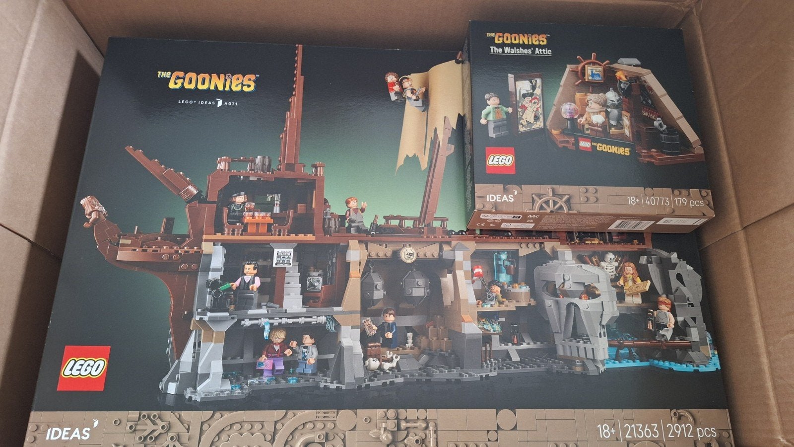 lego the goonies ideas 21363 en gwp 40773, Ophalen of Verzenden, Nieuw