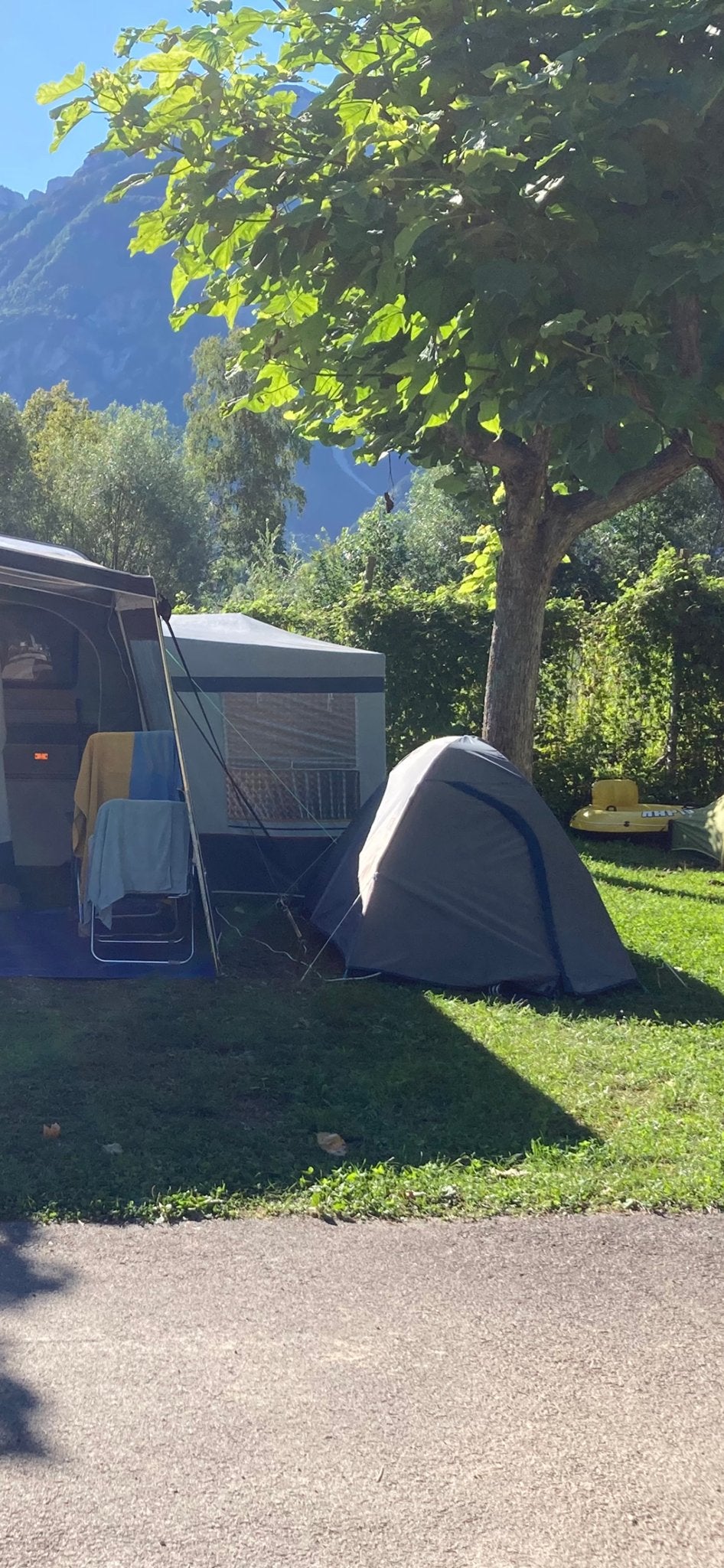 Dorema Slaap met binnen tent Erker Aanbouw voor Voortent, Ophalen, Gebruikt