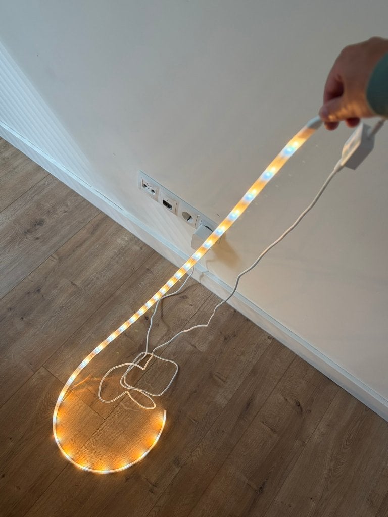 Philips Hue LED-strip 1.65m met gekleurd en wit licht., Philips, Led-lamp, Gebruikt, Meerkleurig