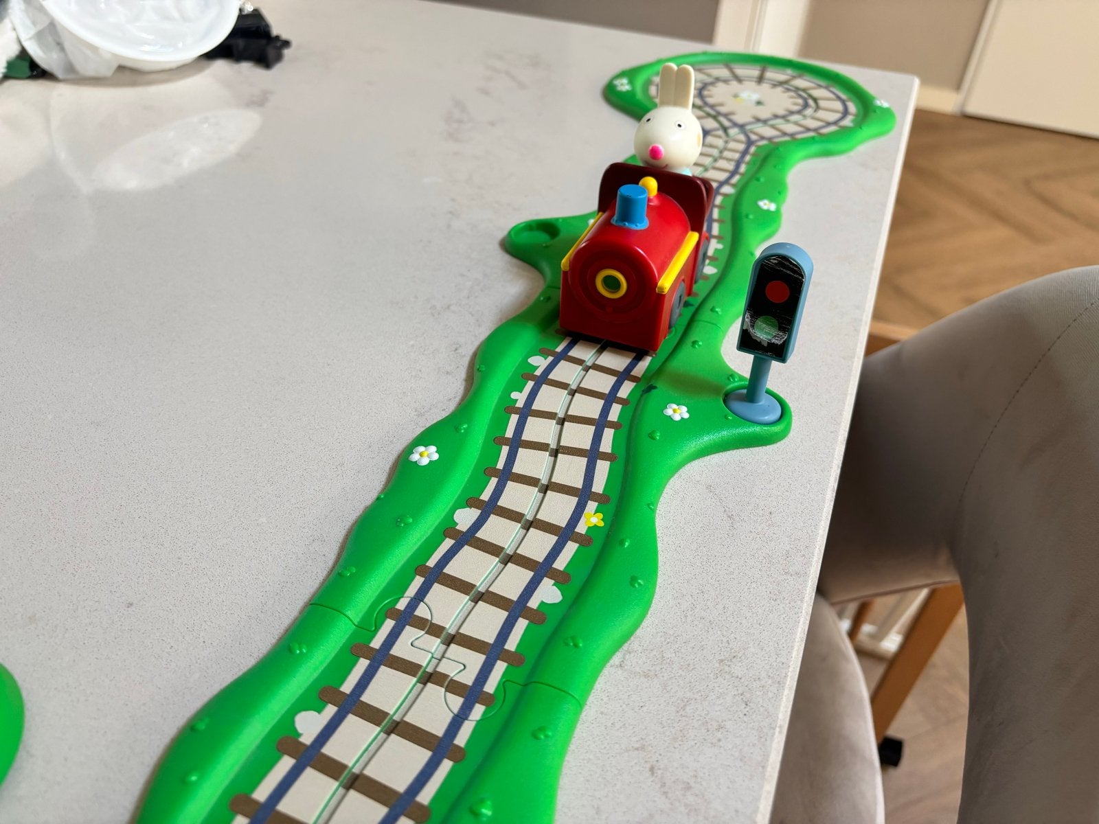 Peppa Big Mevrouw Konijn Treinspoor, Ophalen of Verzenden, Gebruikt