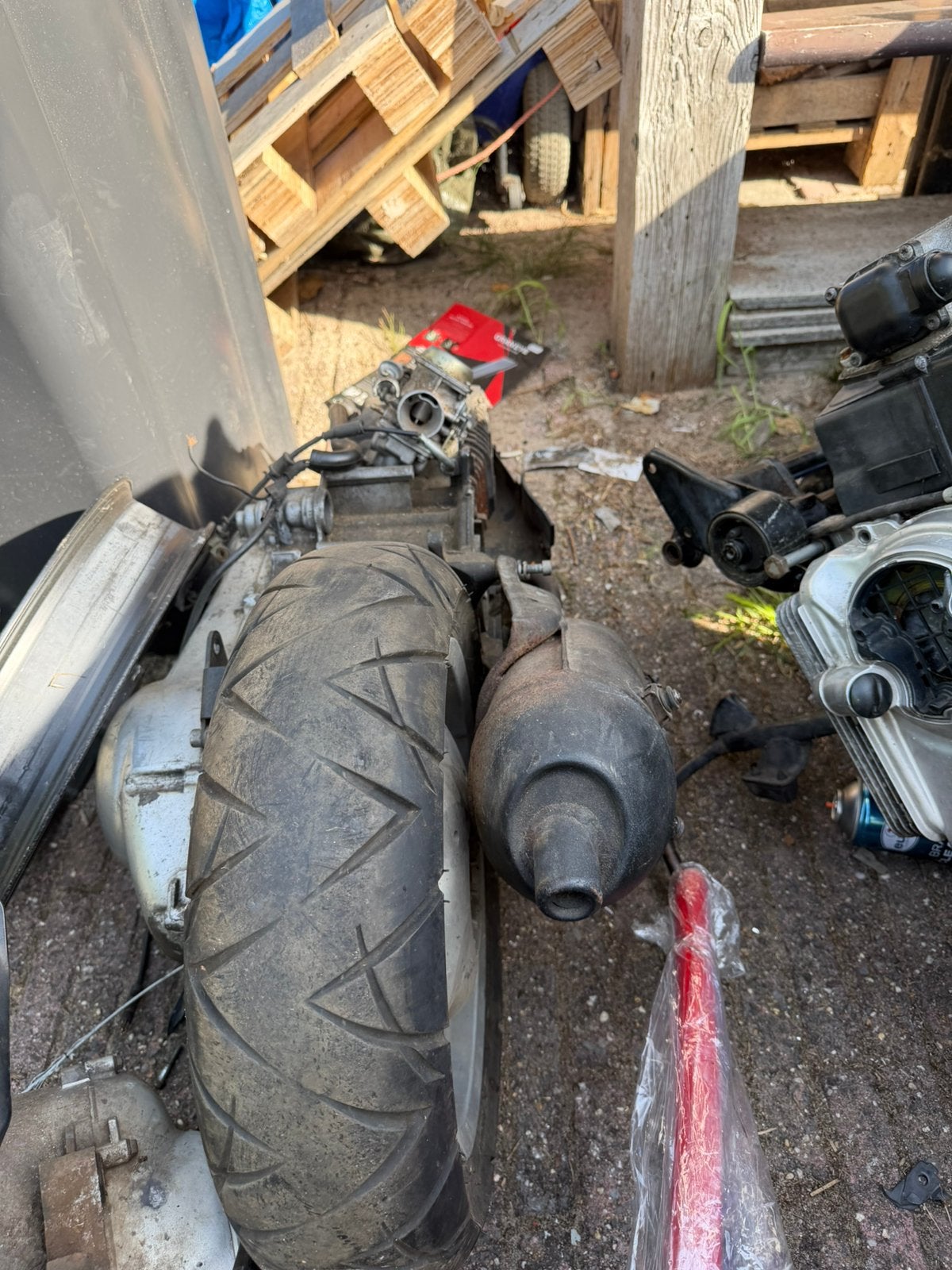 4x 125cc blok, Ophalen of Verzenden, Zo goed als nieuw, Blok, Piaggio