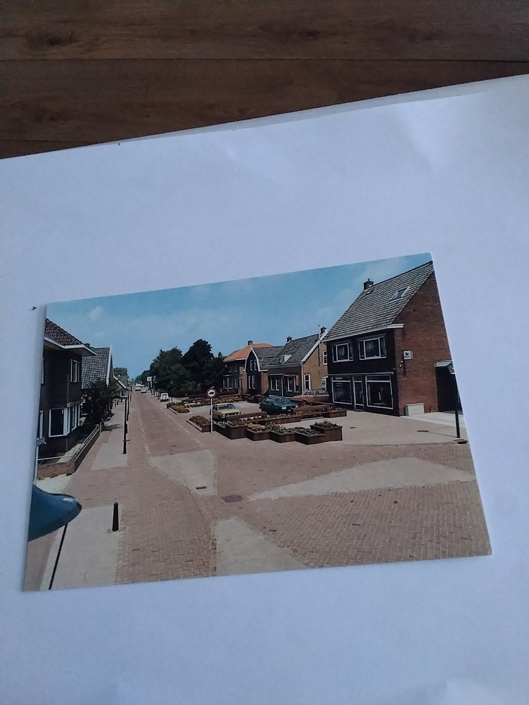 Ansichtkaart Bergambacht Hoofdstraat Gelopen, Verzamelen, Ansichtkaarten | Nederland, Ophalen of Verzenden, 1960 tot 1980, Gelopen
