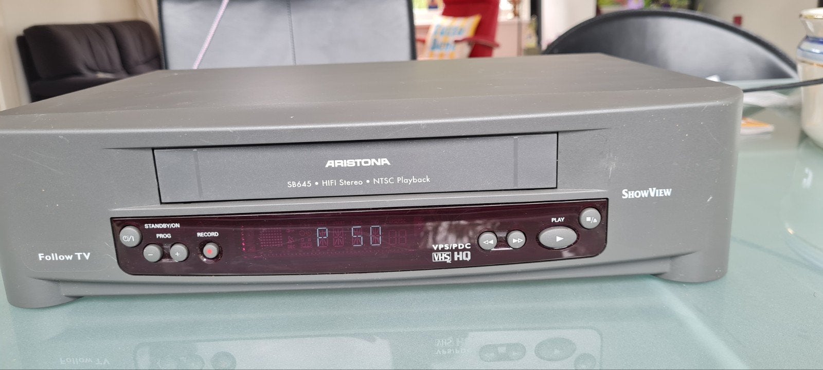 Ariston SB645 VHS-speler HIFI Stereo NTSC Playback, Ophalen of Verzenden