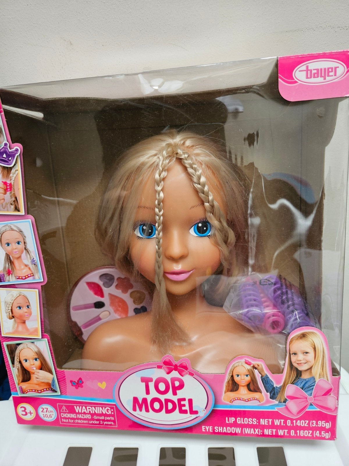Bayer Top Model Kappershoofd met make-up en accessoires, Ophalen of Verzenden, Zo goed als nieuw, Overige typen