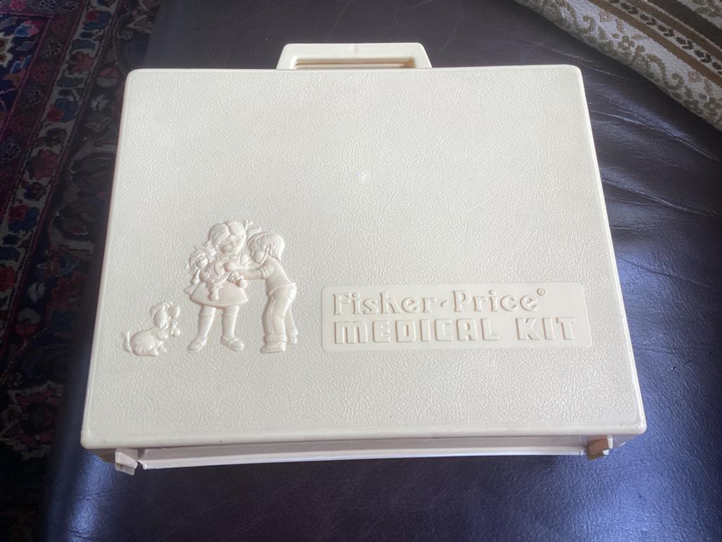 Fisher price doktersset in koffer 1997, Ophalen of Verzenden, Gebruikt