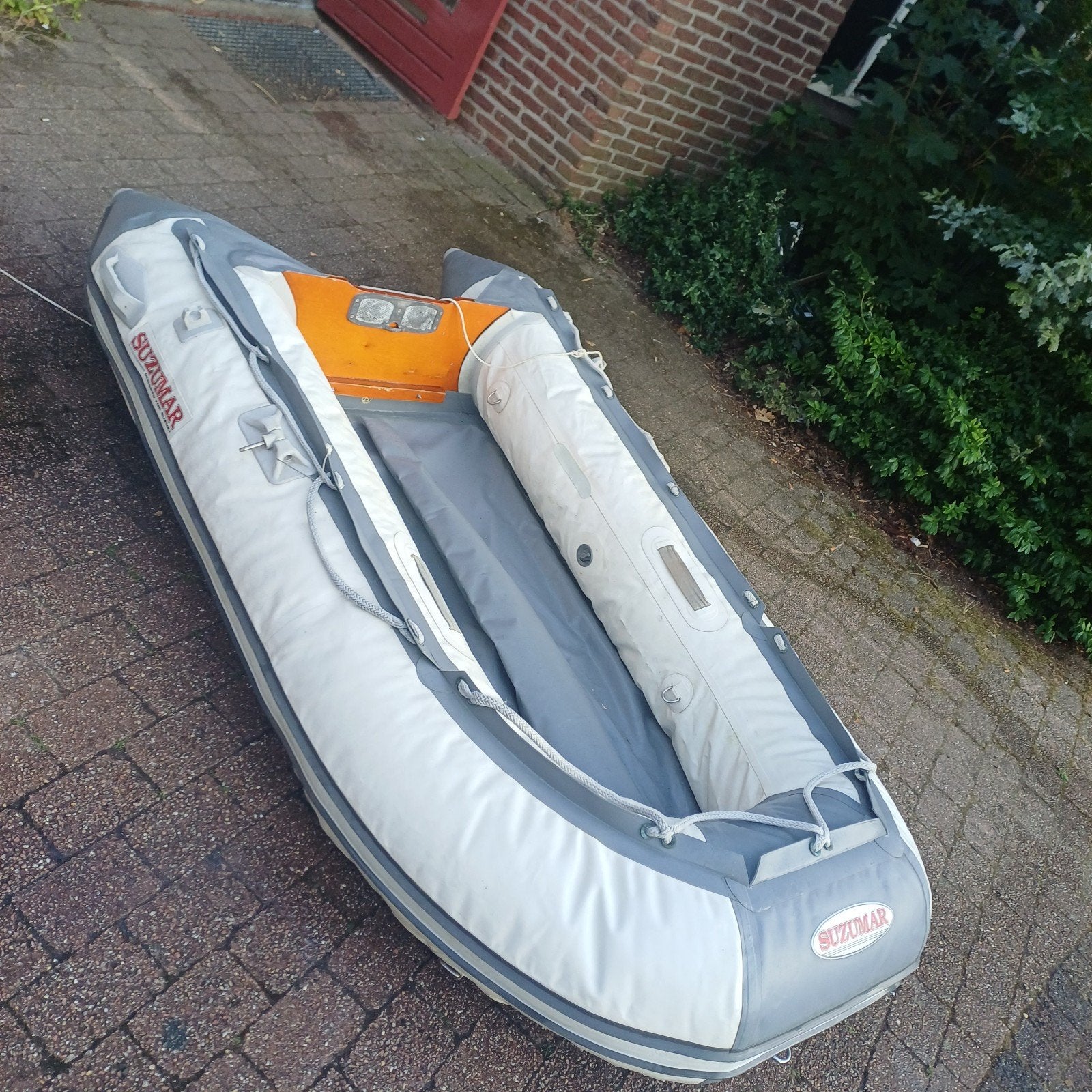 Suzumar rubberboot met Mercury 4 pk buitenboordmotor, Watersport en Boten, Rubberboten, Ophalen of Verzenden