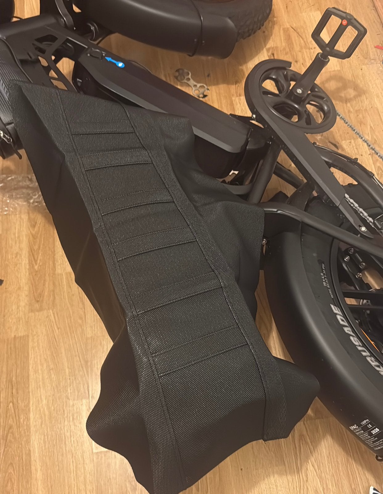 Fatbike zadel hoes, Kinderen en Baby's, Buggy's, Ophalen of Verzenden, Zo goed als nieuw