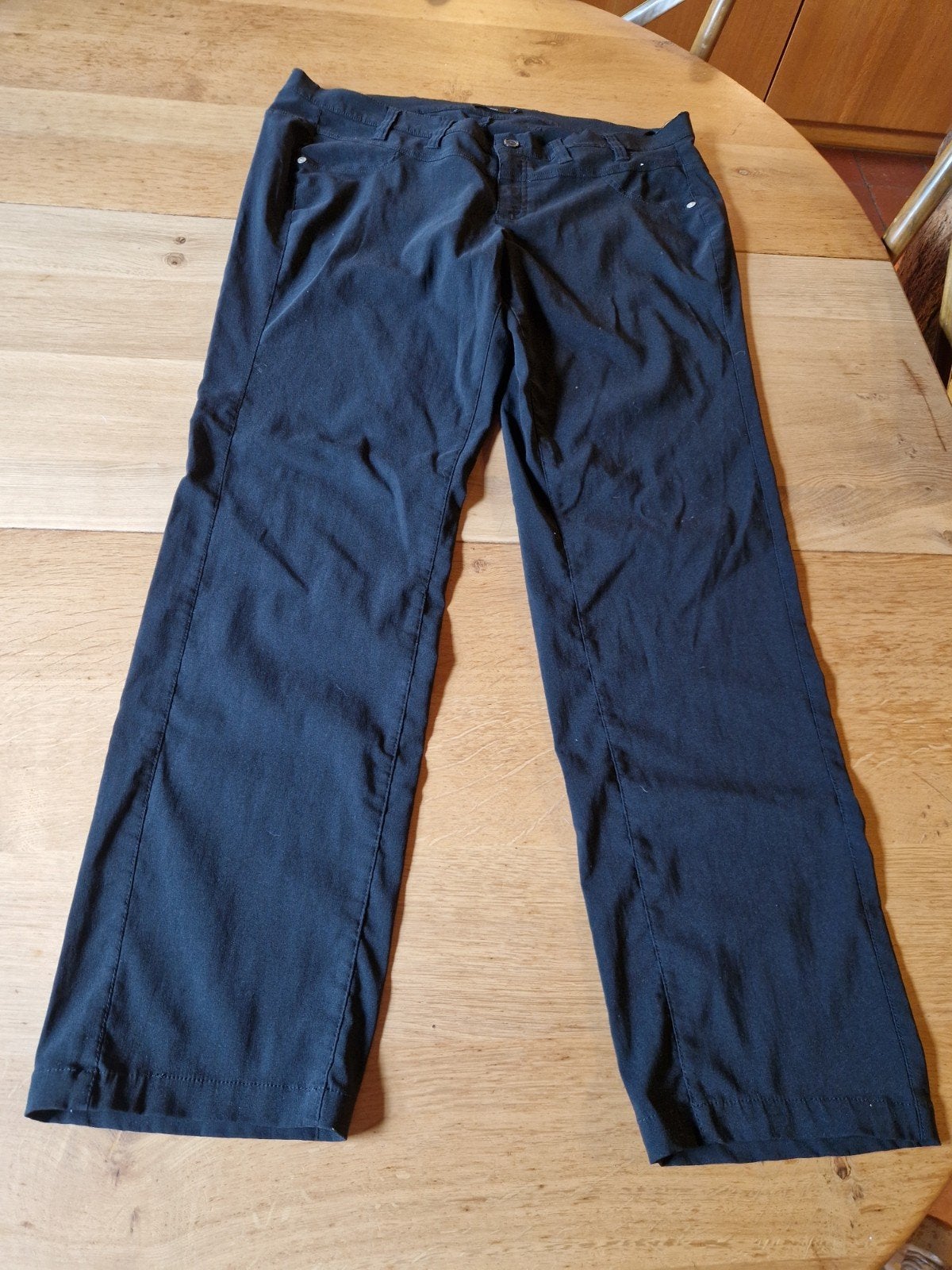 ZWARTE BROEK BONPRIX MAAT 48, Bonprix, Zwart, Maat 46/48 (XL) of groter, Ophalen of Verzenden